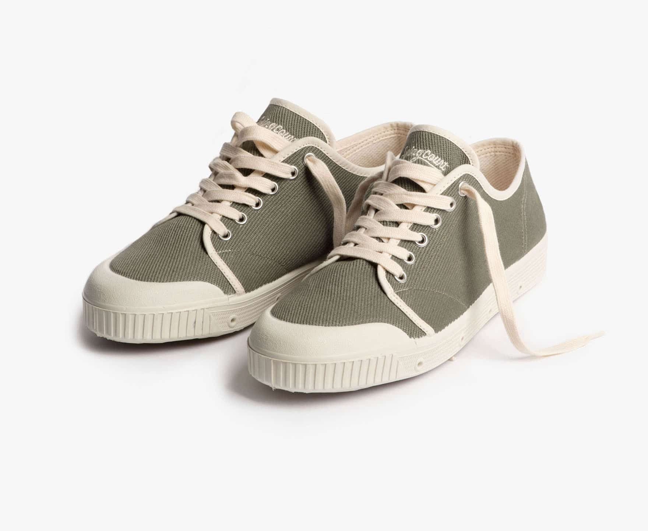 Spring Court G2 HEAVY TWILL Men's Trainers Green | South Africa-10INYAEXH